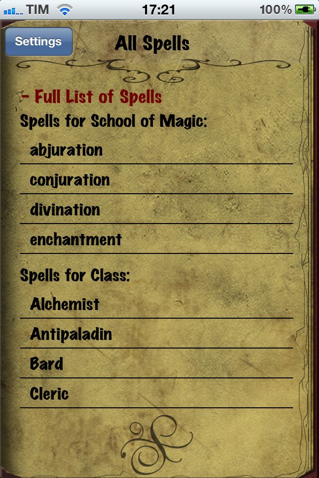 Screenshot iSpellCaster Screenshot iSpellCaster